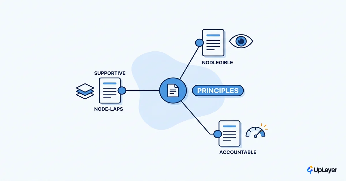 AI design principles for supportive features