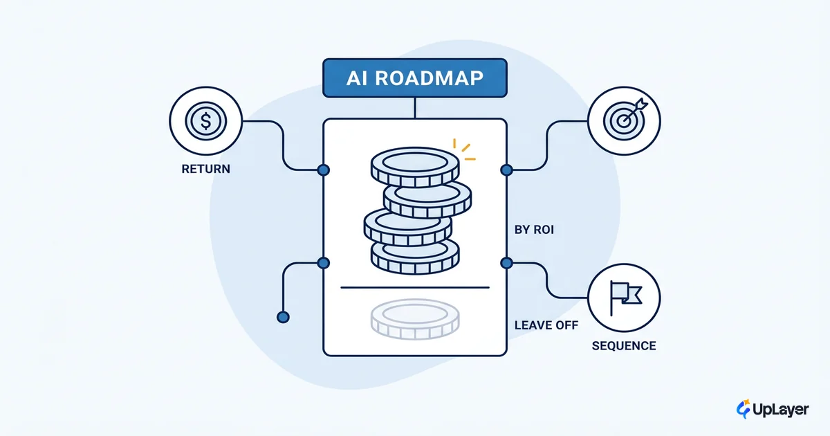 How to build an AI product roadmap by ROI