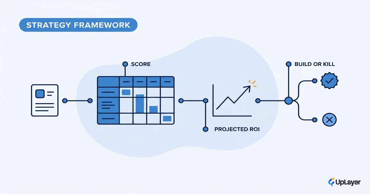 An AI product strategy framework you can run