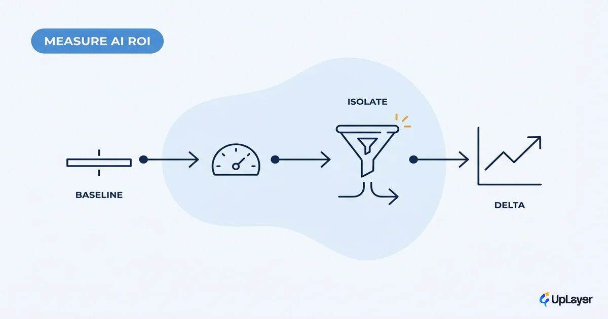 How to measure AI ROI, step by step