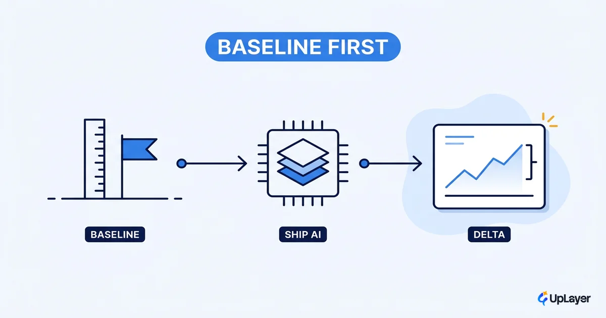 How to measure AI ROI: set a baseline first