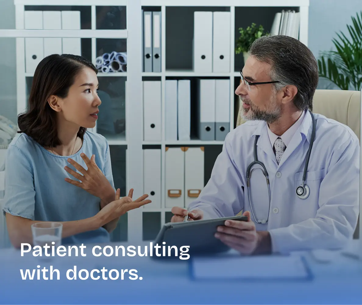 AI Triage Layer, consultation view with report summary